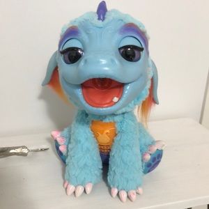Fur Real friends “Torch” my blazin dragon , interactive animated pet to care for